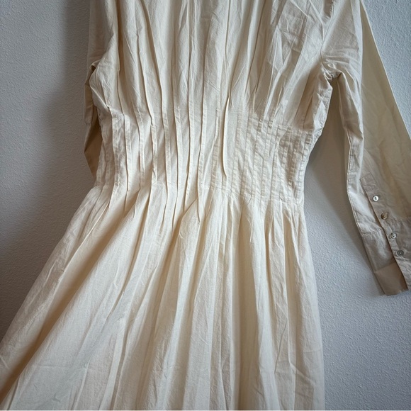 NWT Cleobella Rosabella Midi Dress Organic Cotton Boho Long Sleeve Button Down - Picture 14 of 16